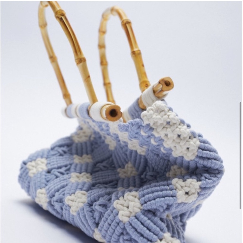 Zara Macrame Shopper Bag - Picture 5 of 7